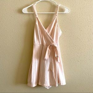 Strappy Blush Romper